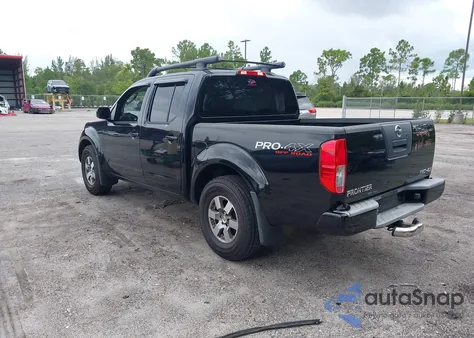 2011 Nissan Frontier Pro-4X из США, поврежденный, VIN 1N6AD0EV1BC413296